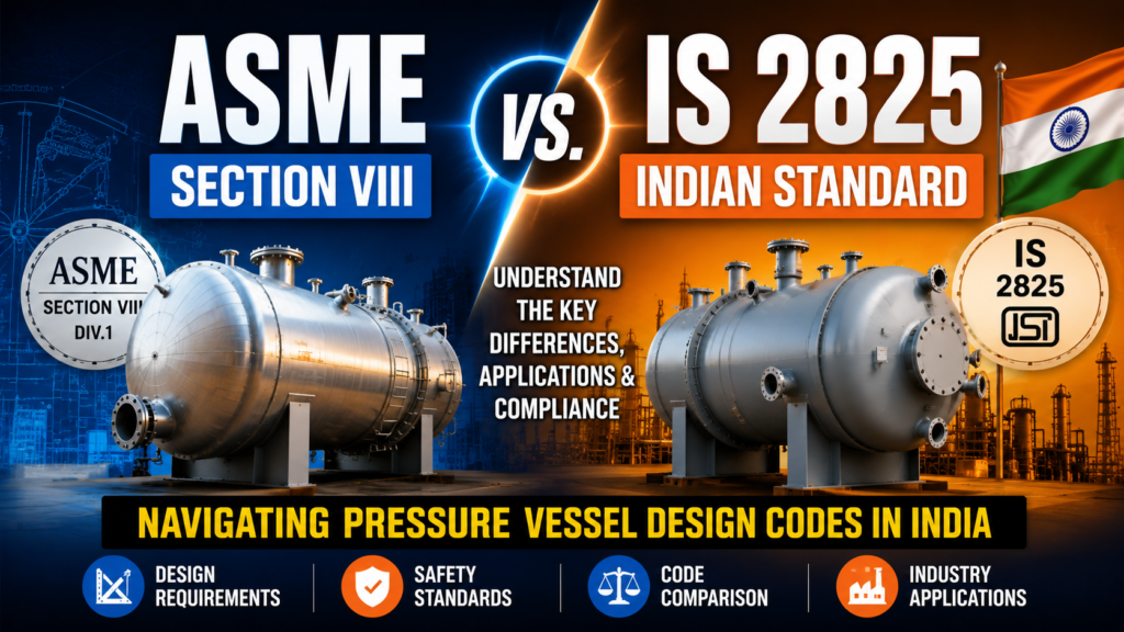 ASME certified pressure vessels India