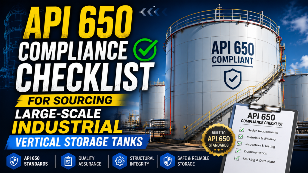 industrial storage tanks API 650